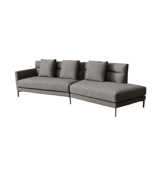 Amando angled armless sofa - left – image 1