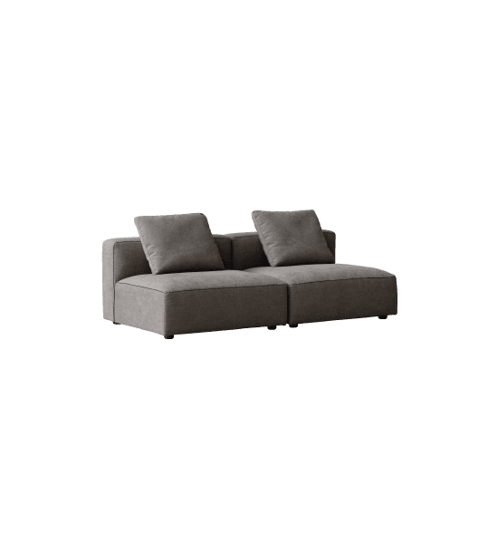 Rubix 3 seater armless sofa – image 1