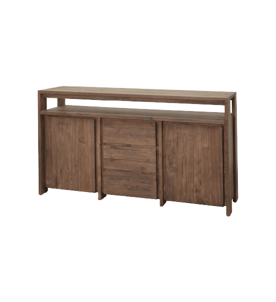 Fissure II sideboard with 2 doors, 3 drawers, 1 open shelf – image 1