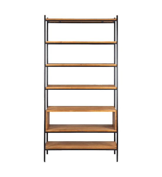 Outline open rack with 7 shelves – image 1
