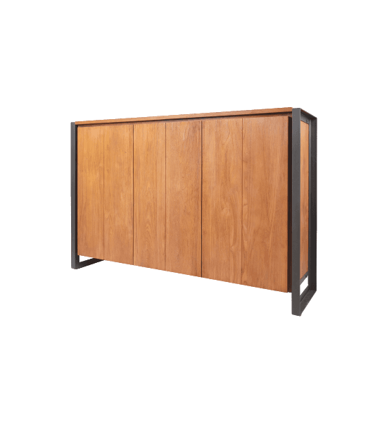 Fendy shoe cabinet with 3 doors – image 1