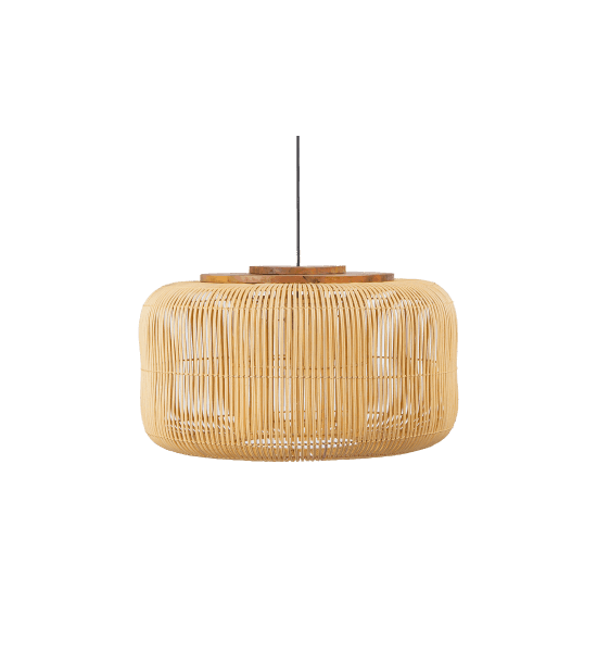 Bright curved hanging lamp – image 1