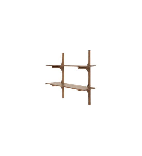 PI wall shelf - 2 shelves – image 1