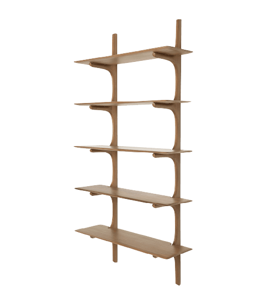 PI wall shelf - 5 shelves – image 1