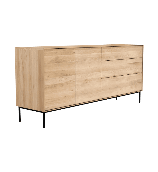 Whitebird sideboard with 2 doors, 3 drawers – image 1
