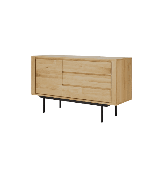 Shadow sideboard with 1 door, 3 drawers – image 1