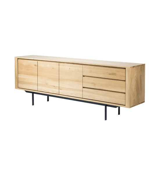 Shadow sideboard with 3 doors, 3 drawers – image 1