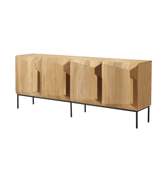 Stairs sideboard with 4 doors – image 1