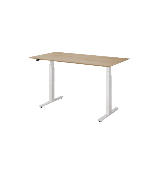Bok adjustable desk with cable management – image 1