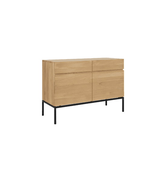Ligna sideboard with 2 doors, 2 drawers – image 1