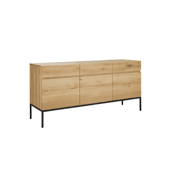 Ligna sideboard with 3 doors, 3 drawers – image 1