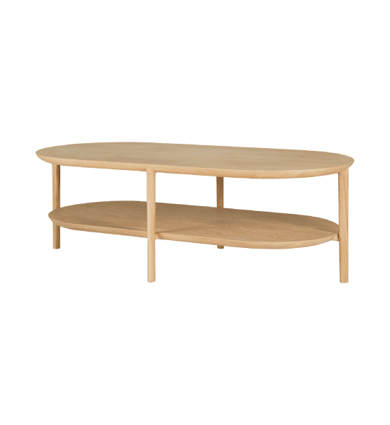 Bok coffee table with open shelves – image 1