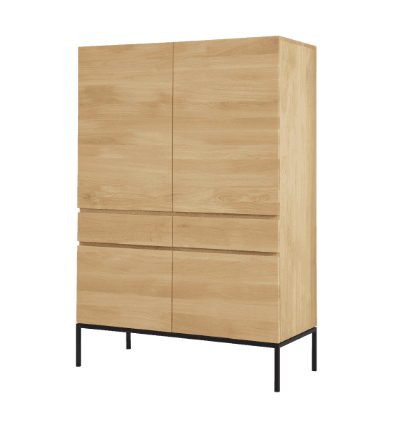 Ligna cupboard with 4 doors, 2 drawers – image 1