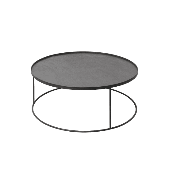 Voyage tray coffee table - round – image 1