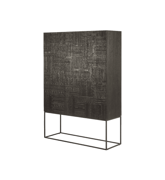 Ancestors tabwa cupboard with 2 doors, 2 drawers – image 1