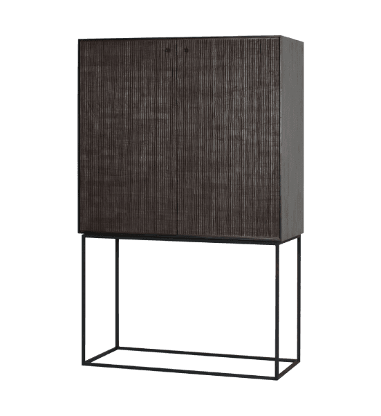 Grooves cupboard with 2 doors, 2 drawers – image 1