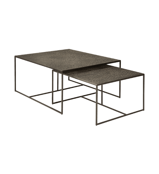 Lava nesting coffee table - set of 2 – image 1