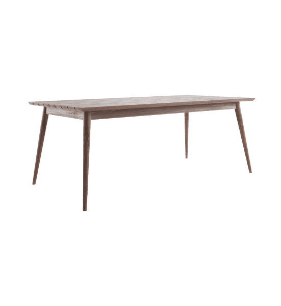 Vintage outdoor dining table - rectangular – image 1