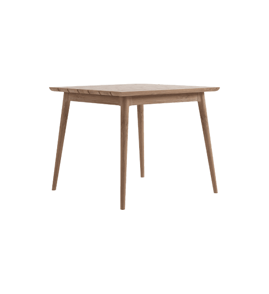 Vintage outdoor dining table - square – image 1