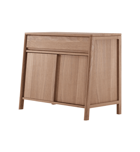 Circa17 cabinet with 1 drawer, 2 doors – image 1