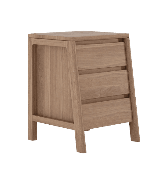 Circa17 side table with 3 drawers – image 1