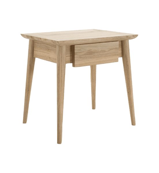Vintage bedside table with 1 drawer – image 1
