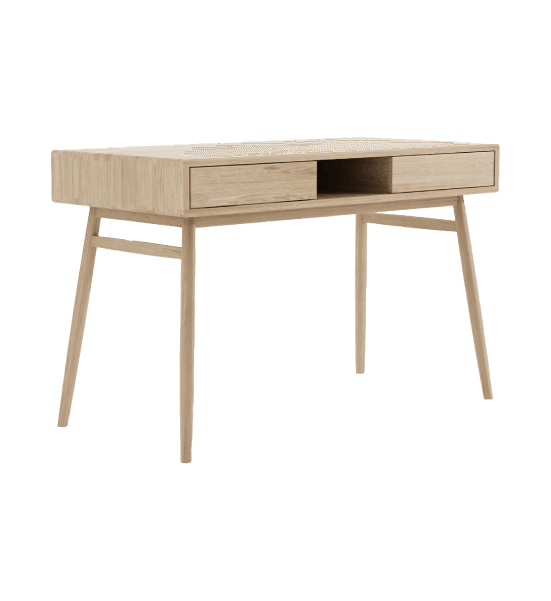 Twist desk with 2 drawers – image 1