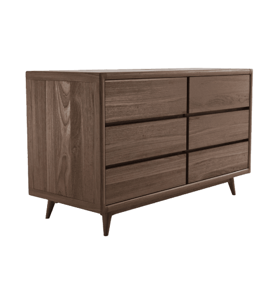 Vintage chest of 6 drawers – image 1